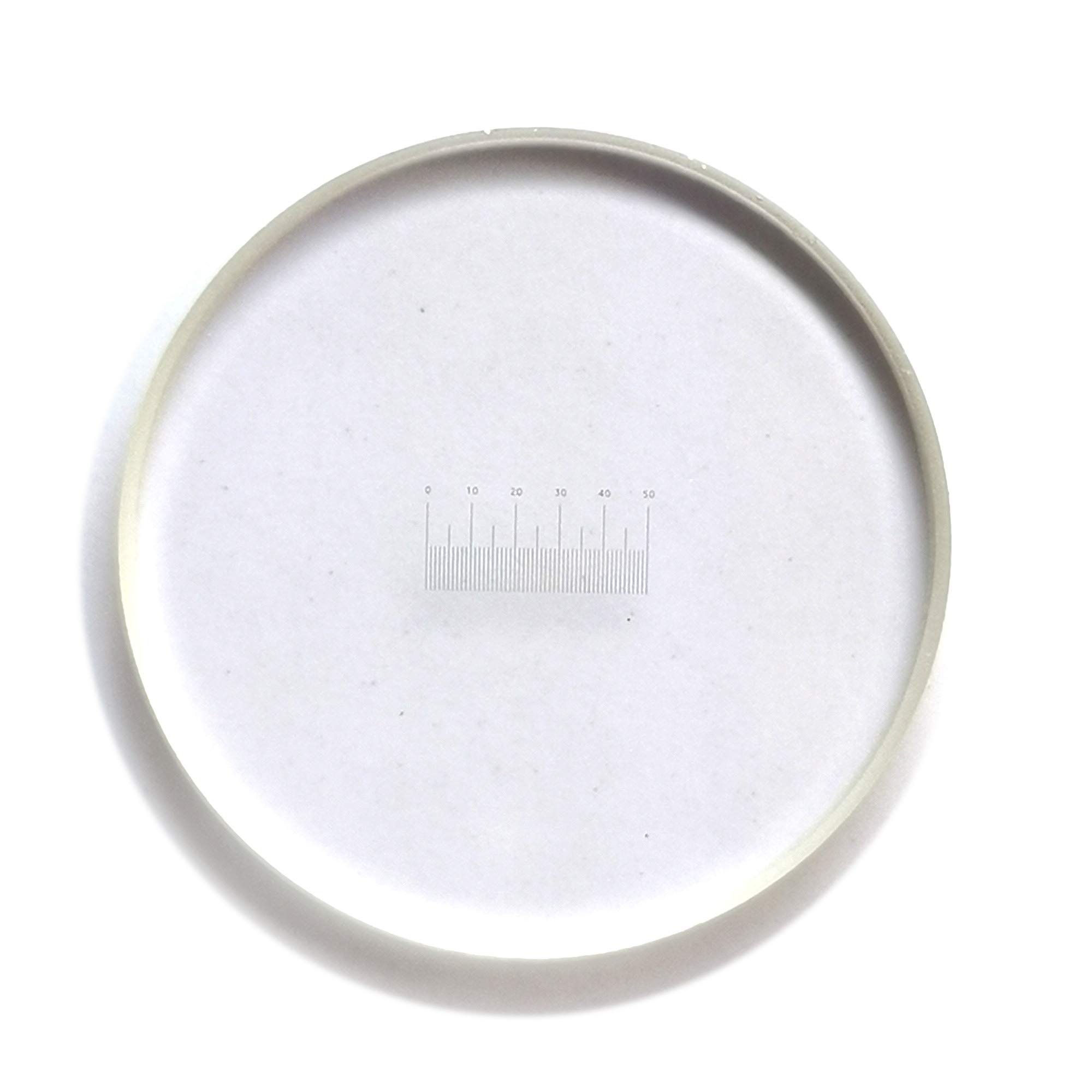 Amazon.co.jp: MUHWA 顕微鏡用 接眼ミクロメーター 0.1mm 足型 目盛り